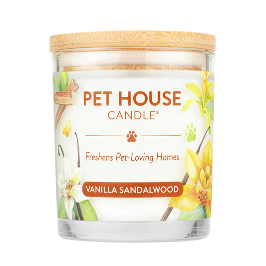 Pet House Vanilla Sandalwood Candle