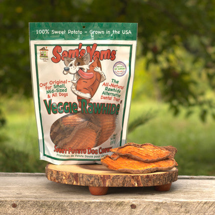 Sam's Yams Veggie Rawhide 14-oz