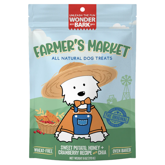 Wonder Bark Everydays Farmer's Market Dog Treats 6 oz