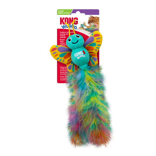 Kong Wubba Butterfly Cat Toy
