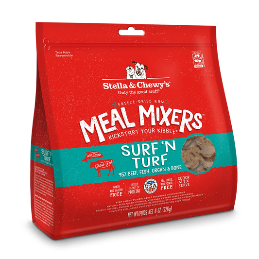 Stella & Chewy's Freeze Dried Meal Mixers Surf N' Turf Recipe