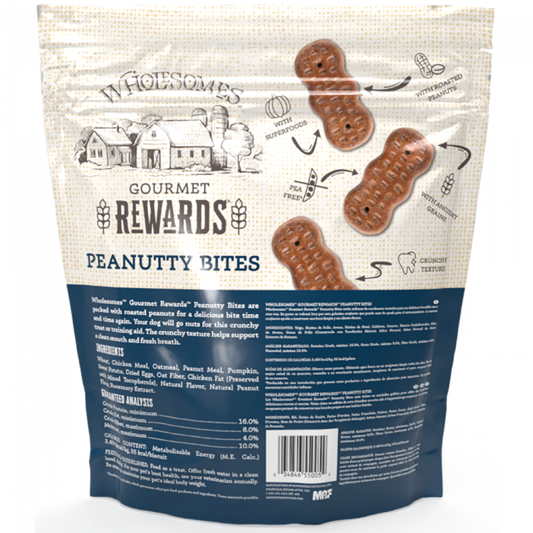 Wholesomes Peanutty Bites 3lb