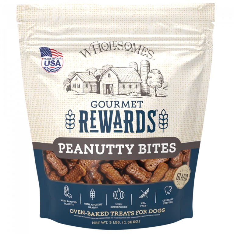 Wholesomes Peanutty Bites 3lb