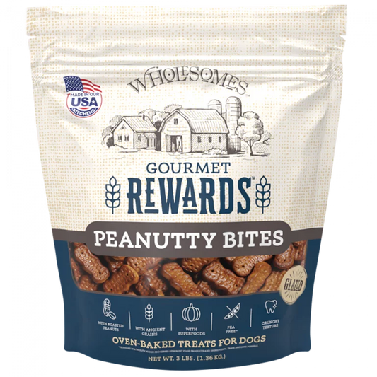 Wholesomes Peanutty Bites 3lb