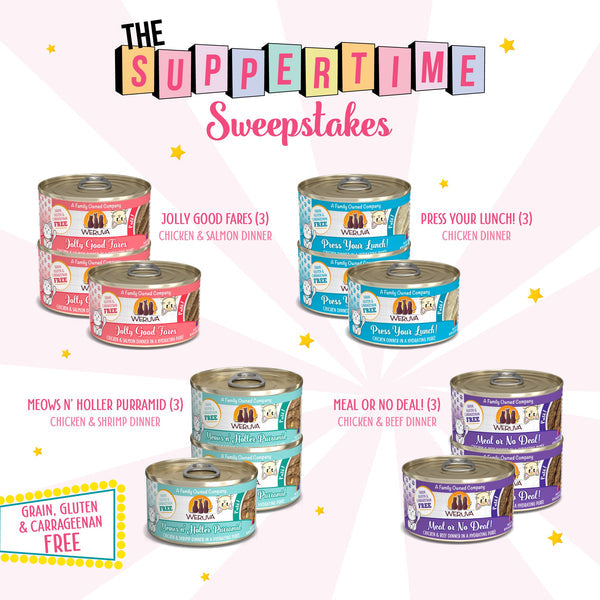 Weruva Suppertime Sweepstakes Cat Variety Pack 3oz