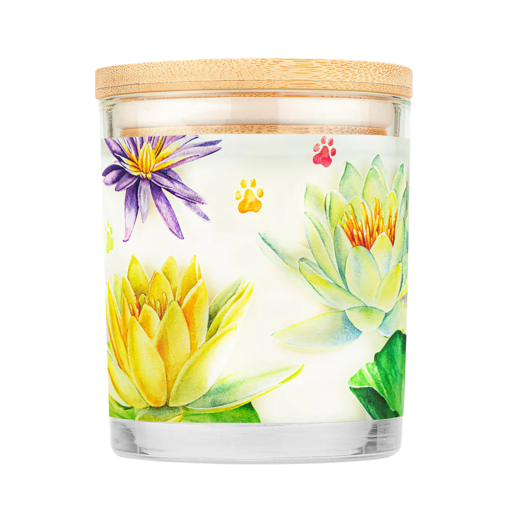 Pet House Water Lilies Candle 9oz