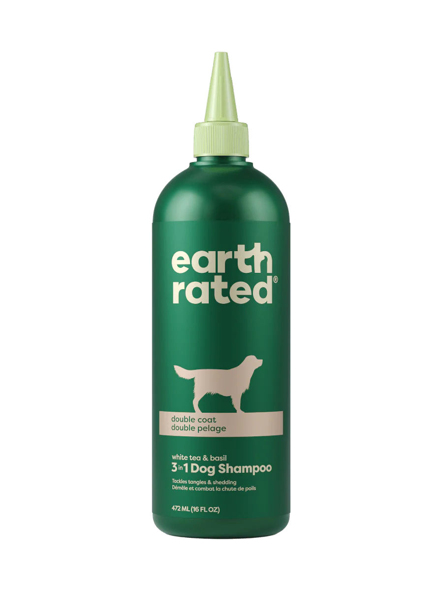 Earth Rated Double Coat 3-in-1 Dog Shampoo 16oz