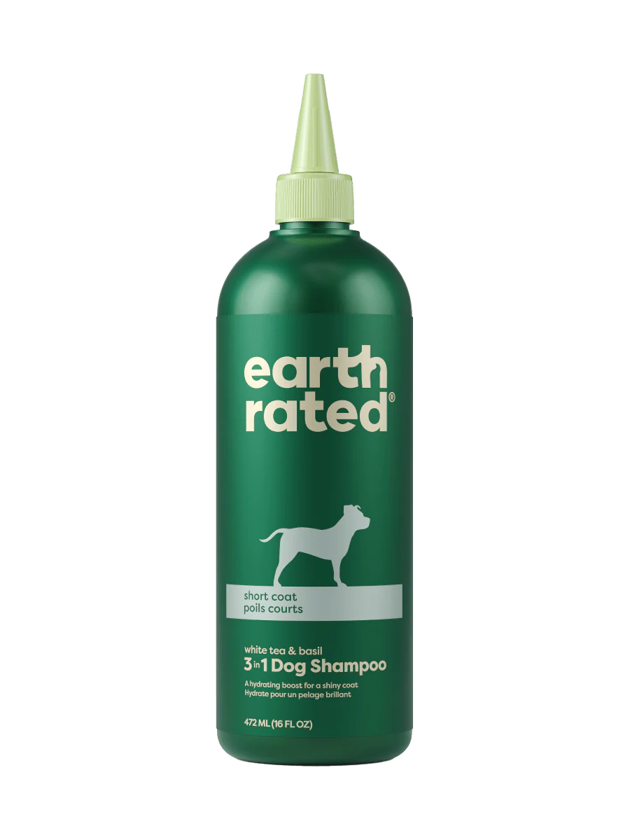 Earth Rated Short Coat 3 in 1 Dog Shampoo 16oz