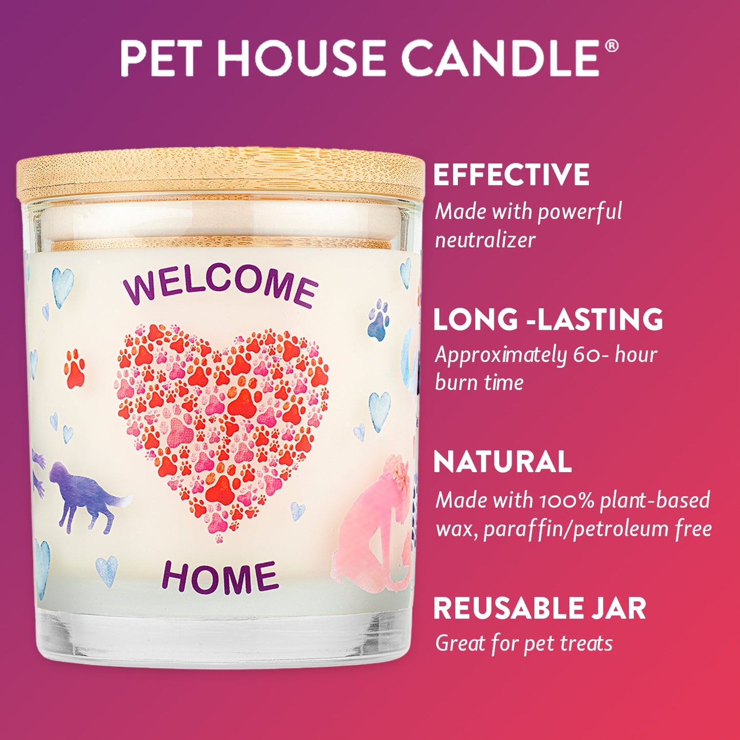 Pet House Welcome Home Candle 9oz