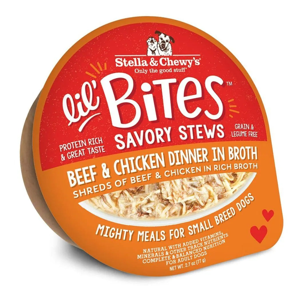 Stella & Chewy's Lil Bites Stews Beef & Chicken Recipe 2.7oz