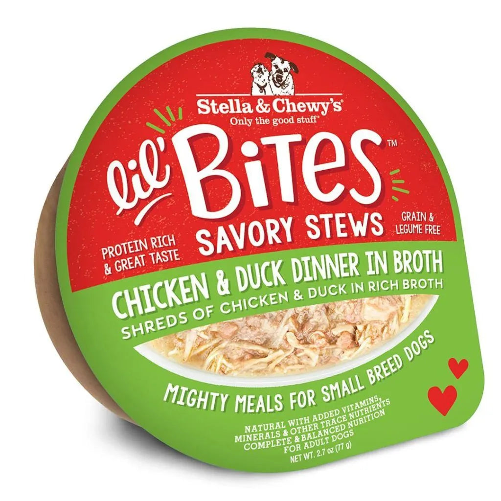 Stella & Chewy's Lil Bites Stews Chicken & Duck 2.7oz