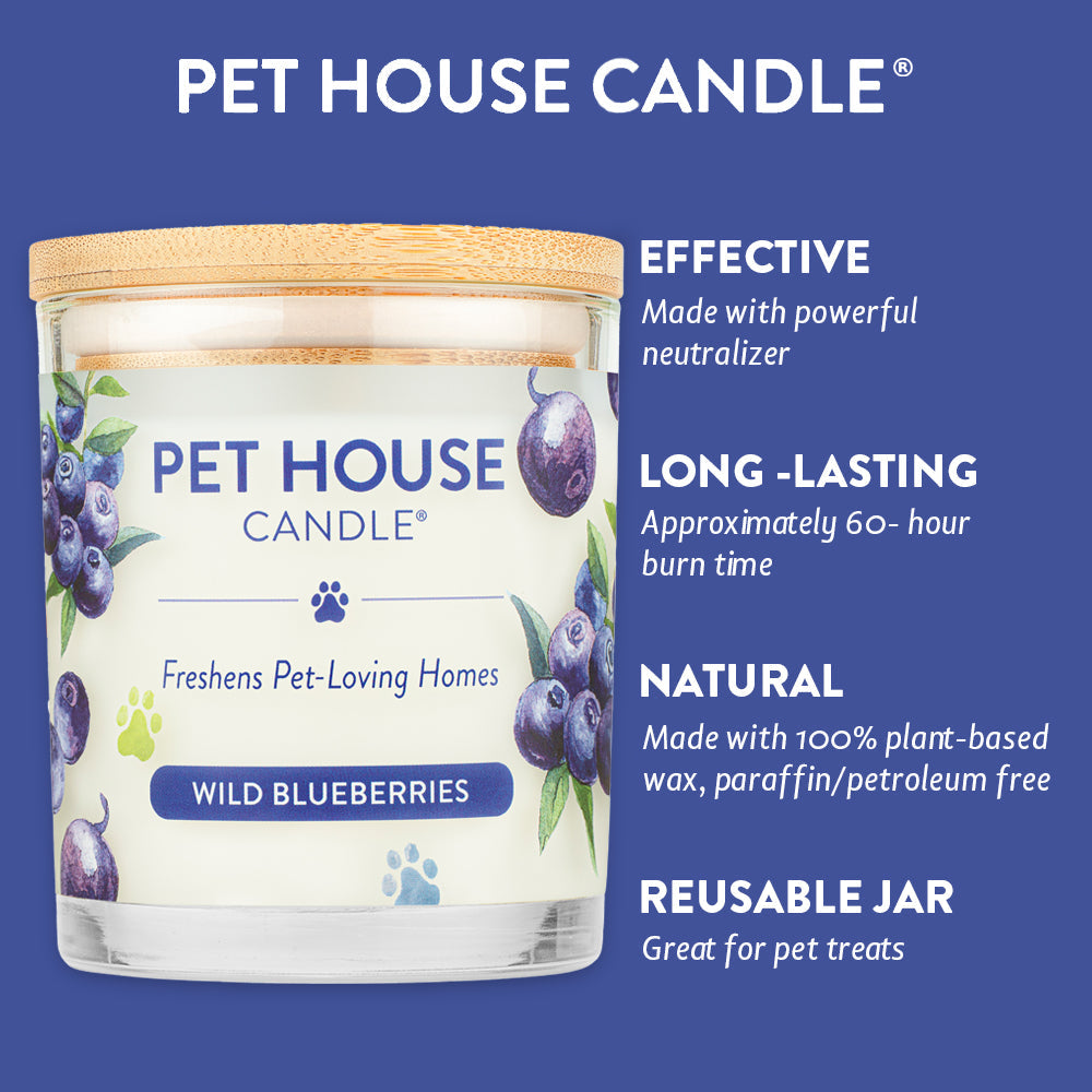 Pet House Wild Blueberries Candle 9oz