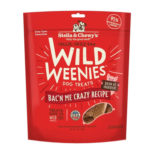 Stella & Chewy's Wild Weenies Bac'n Me Crazy 3oz