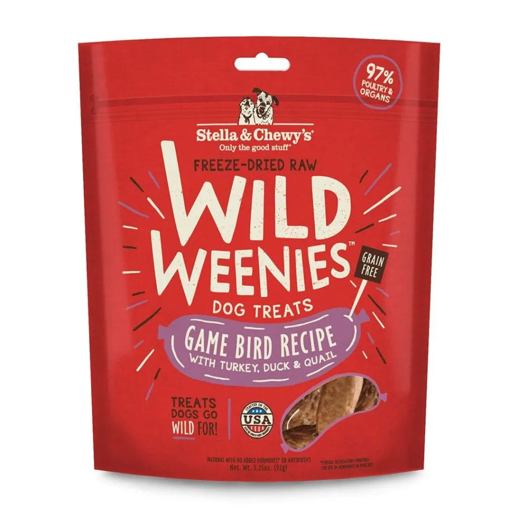 Stella & Chewy's Wild Weenies Game Bird Recipe 3.25oz