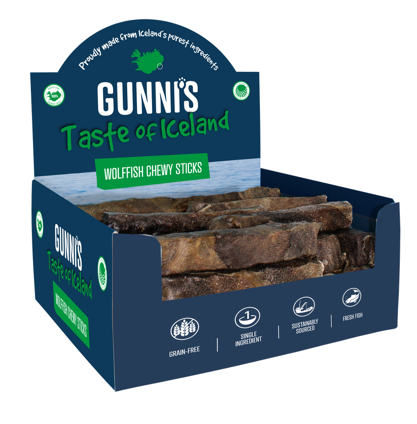 Gunni's Pet Wolf Fish Chewy Sticks