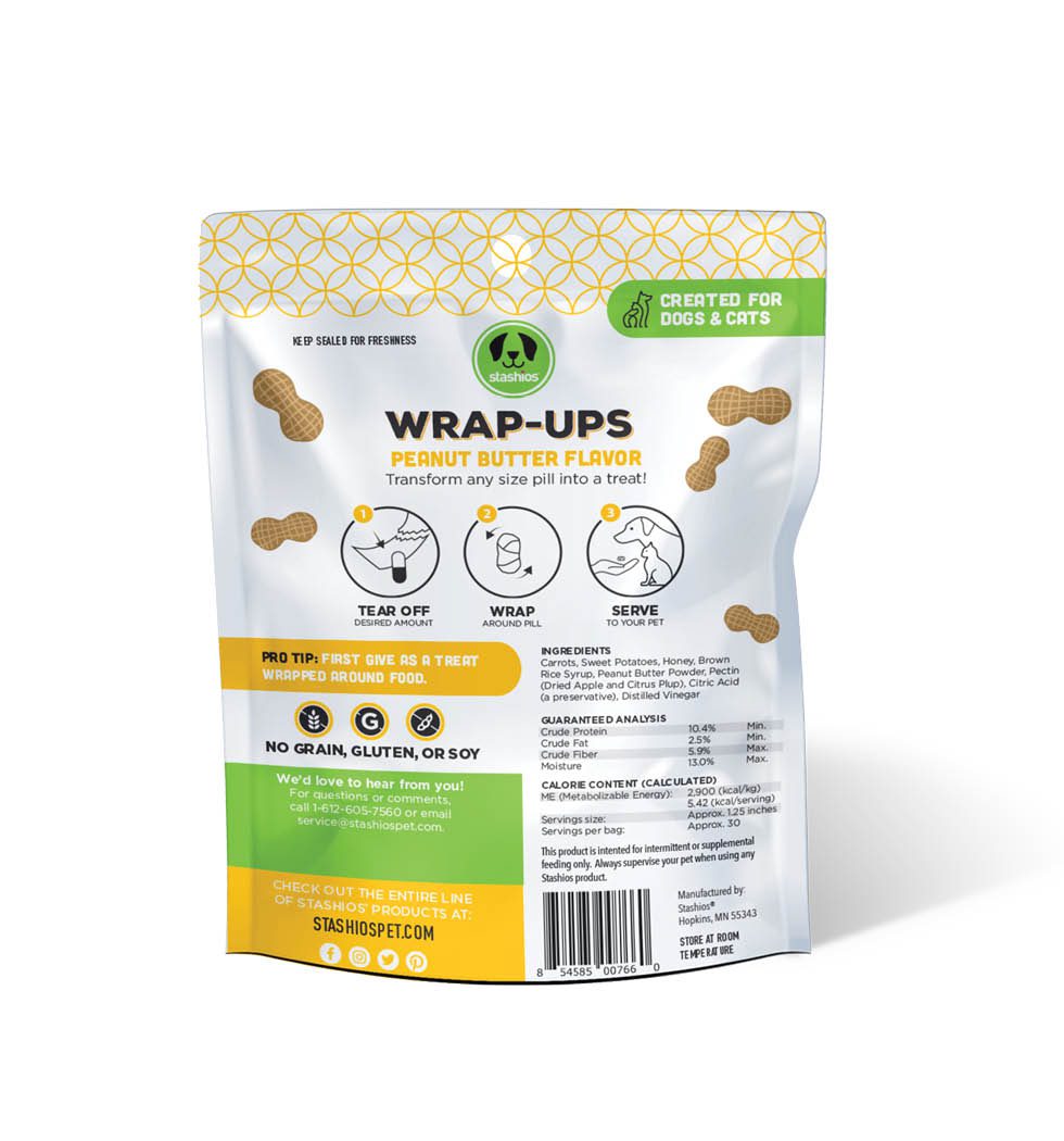 Stashios Wrap Up Peanut Butter 2 oz