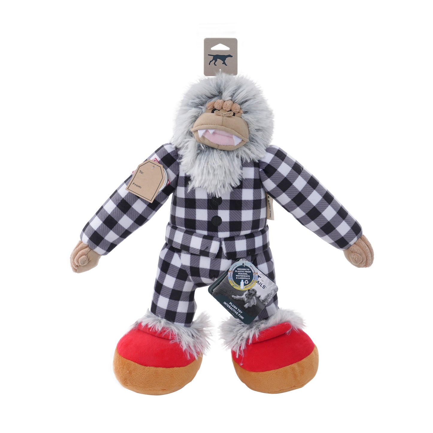 Tall Tails Holiday Yeti Pajamas 14"