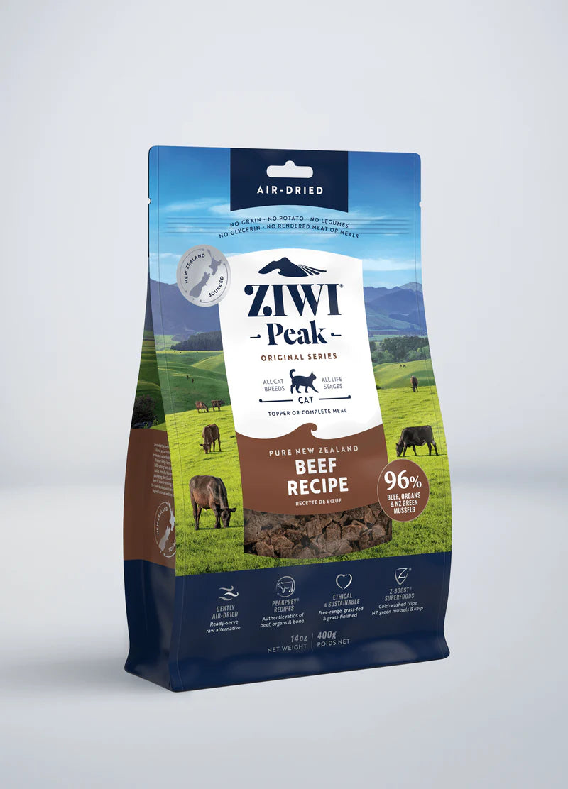 Ziwi Peak Air-Dried Cat Food Beef Recipe 2.2lb