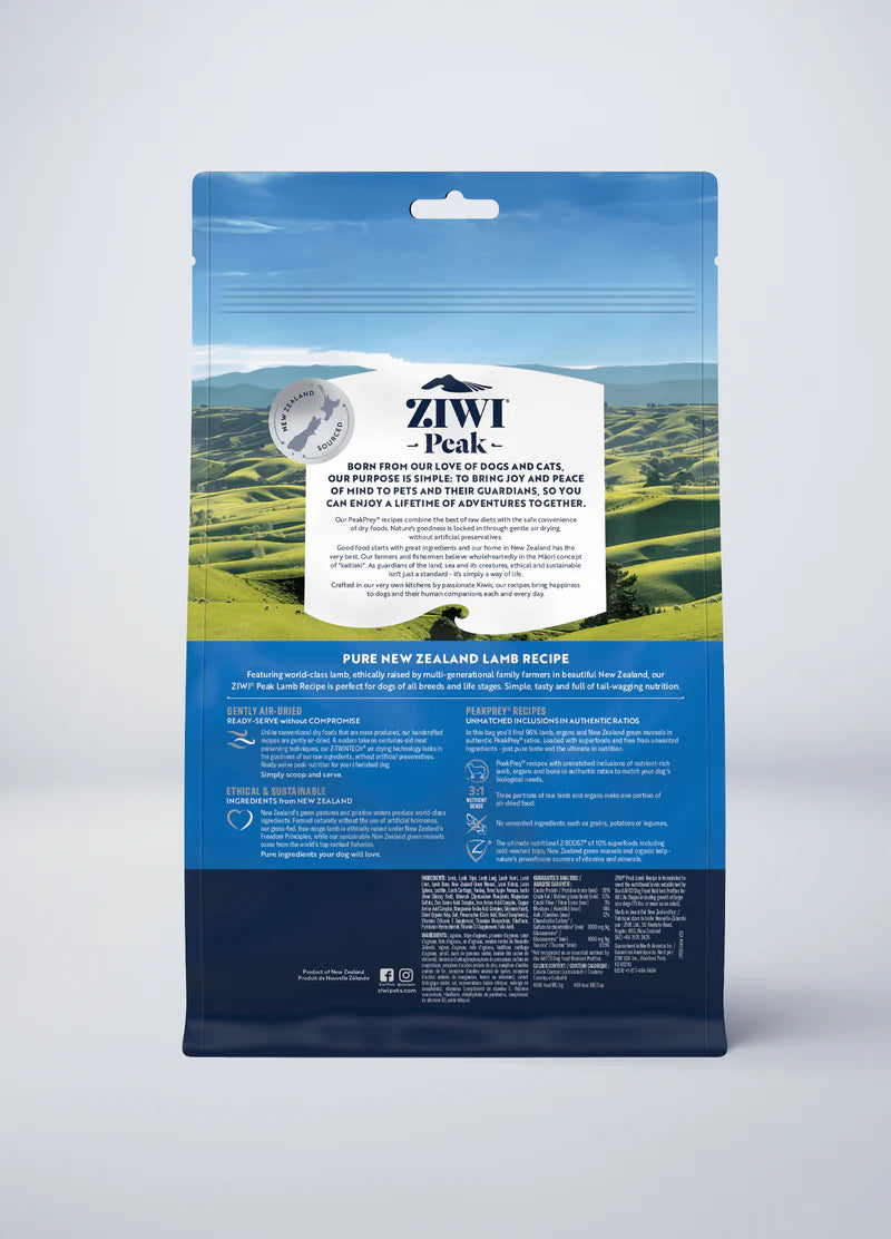 Ziwi Peak Air-Dried Lamb for Dogs