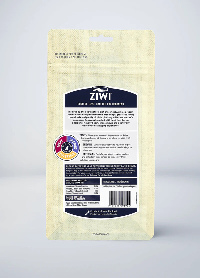 Ziwi Peak Lamb Ears with Liver 2.1-oz