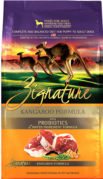 Zignature Kangaroo Grain Free Dry Dog Food