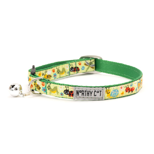 The Worthy Dog Bugs Cat Collar