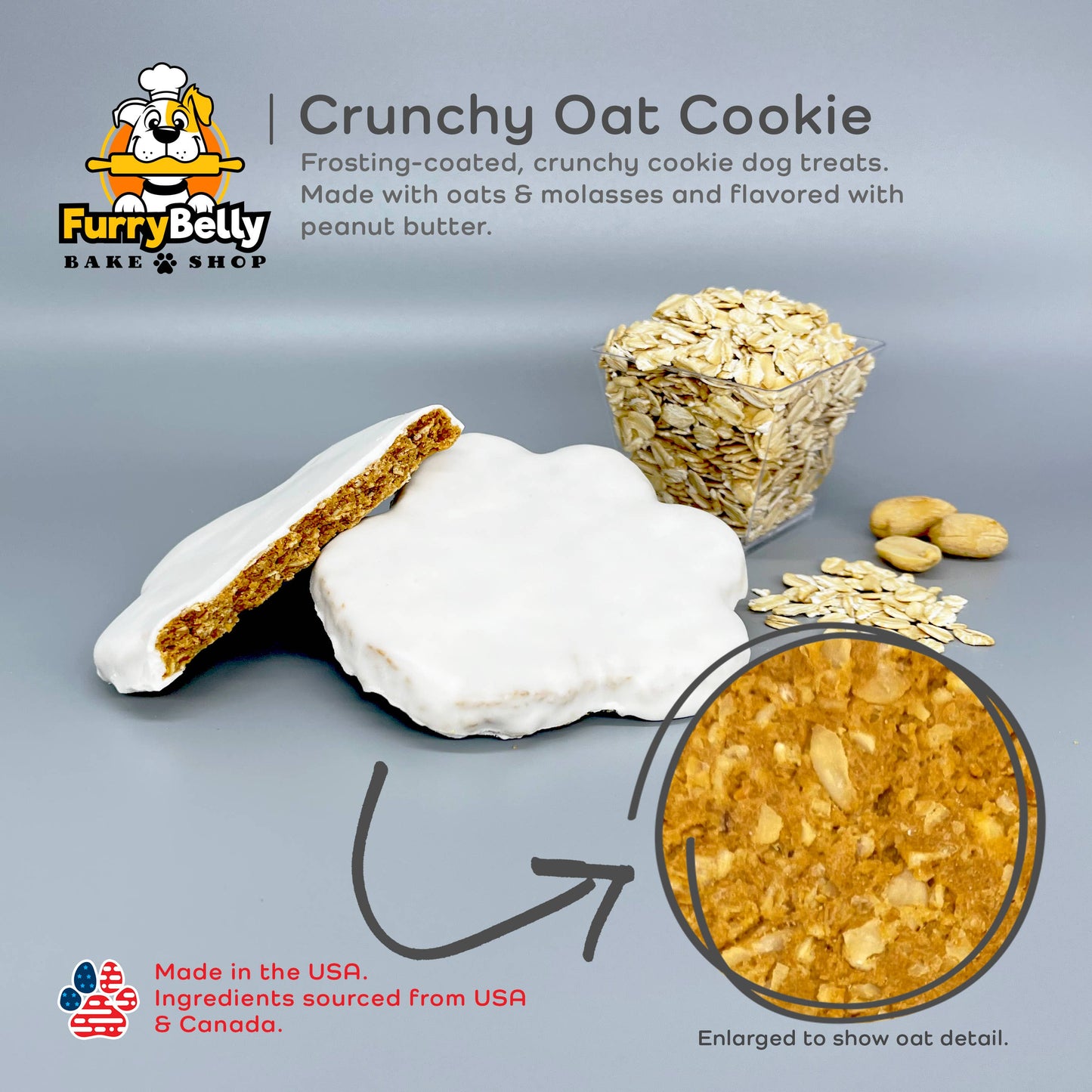 Pawpperoni Pizza Crunchy Oat Cookie