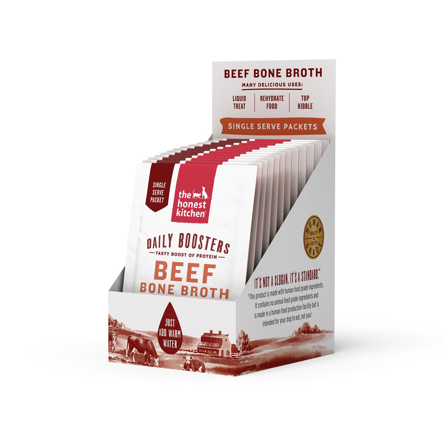 Honest Kitchen Beef Bone Broth Singles 1.48 oz