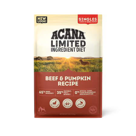 Acana Singles Beef & Pumpkin Dog Food