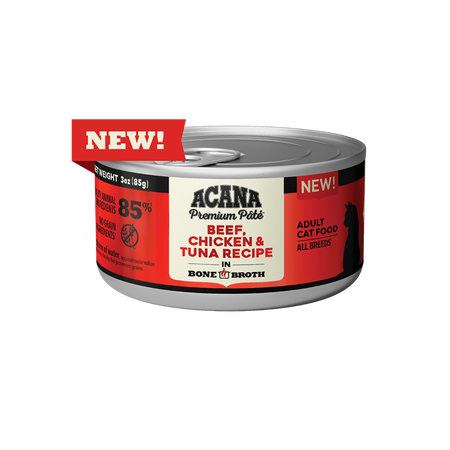 Acana Beef Chicken & Tuna Pate Cat Food