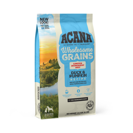 Acana Wholesome Grains Duck & Pumpkin Dog Food