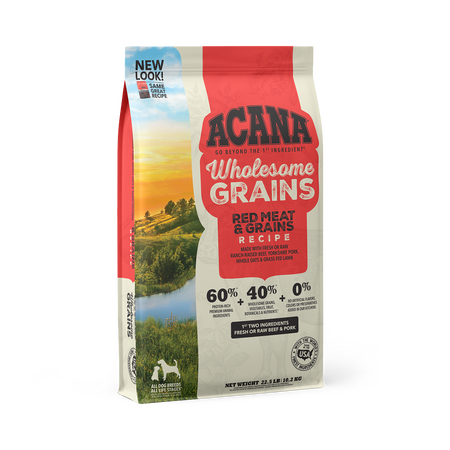 Acana Wholesome Grains Red Meat Dog Food