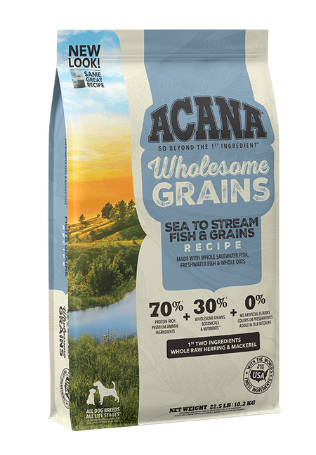 Acana Wholesome Grains Sea to Stream Recipe Dog Food