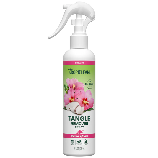 Tropiclean Tangle Remover Spray Island Bloom Scent 8oz