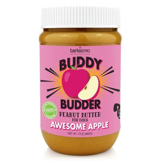 Bark Bistro Buddy Budder Awesome Apple 17oz