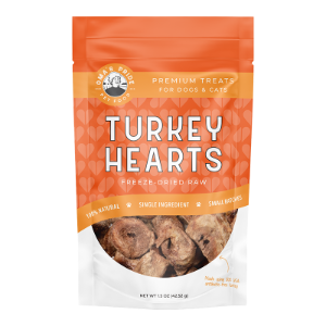 Oma's Pride Freeze-Dried Sliced Turkey Heart 1.5oz