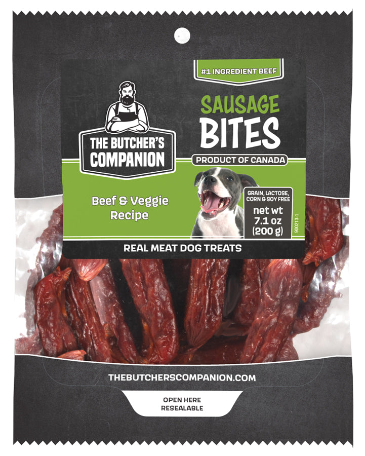 The Butcher's Companion Sausage Sticks Beef & Veggie 7.1oz