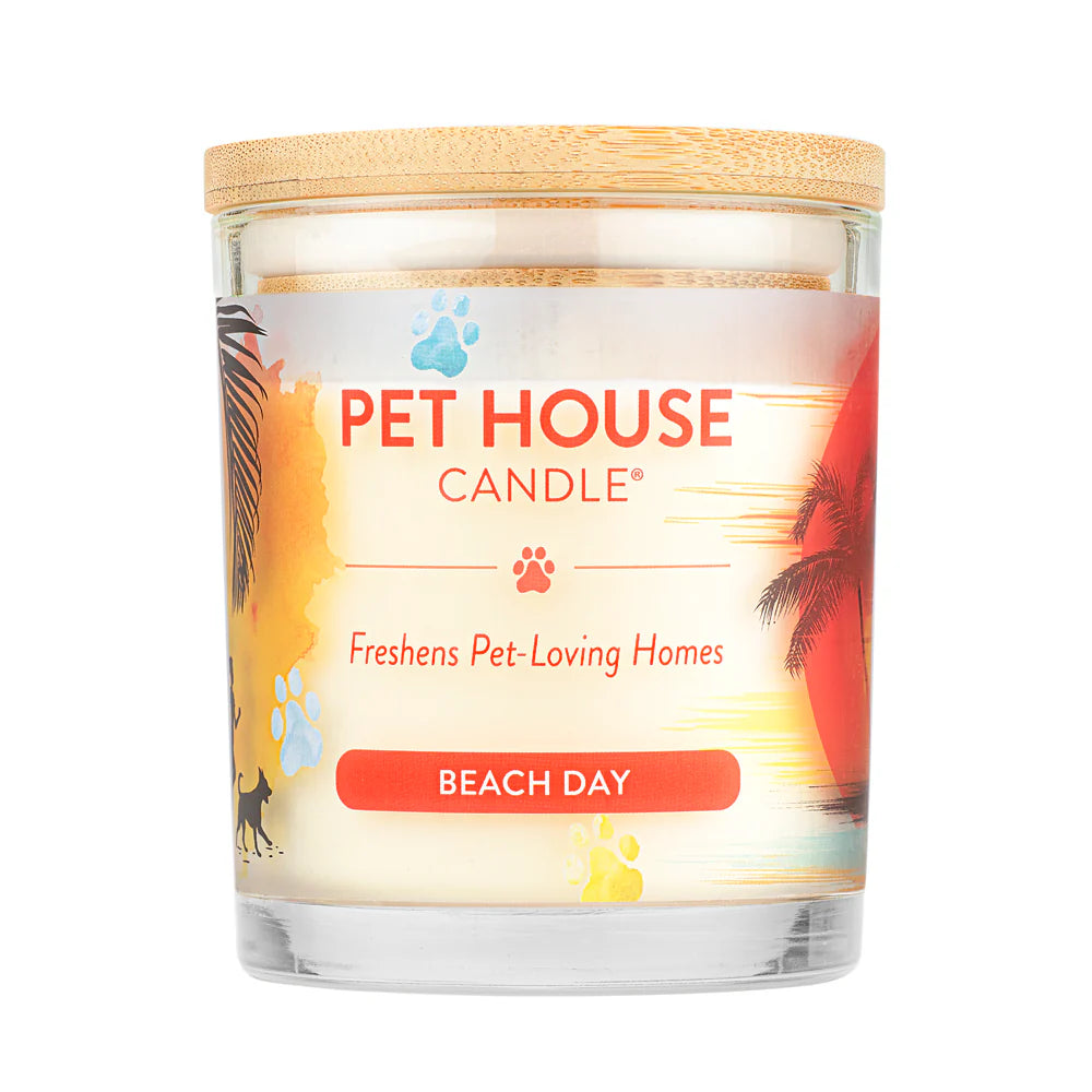 Pet House Beach Day Candle 9oz