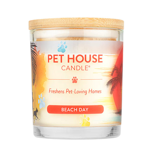 Pet House Beach Day Candle 9oz