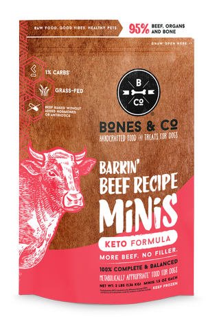 Bones N Co Beef Minis 3-lb