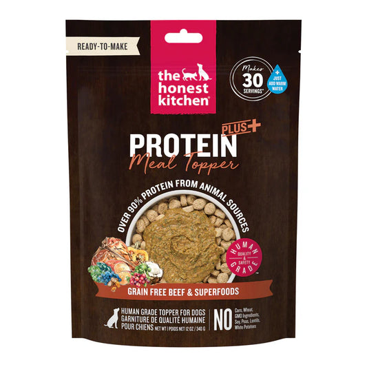 Honest Kitchen Protein+ Grain Free Meal Toppers 12oz