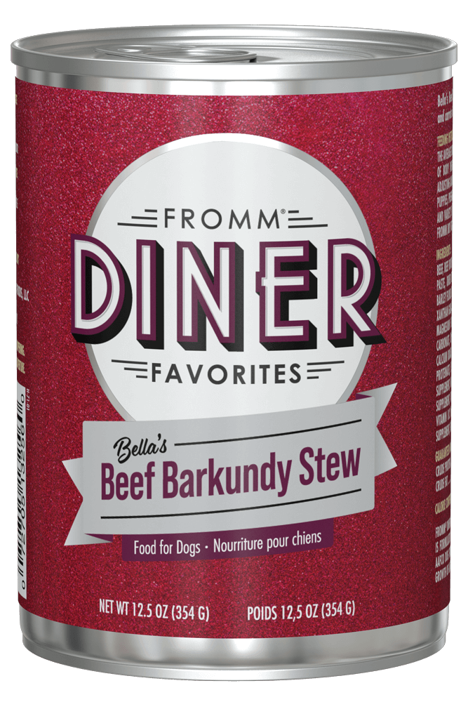 Fromm Diner Stew Bella's Beef Barkundy 12.5oz