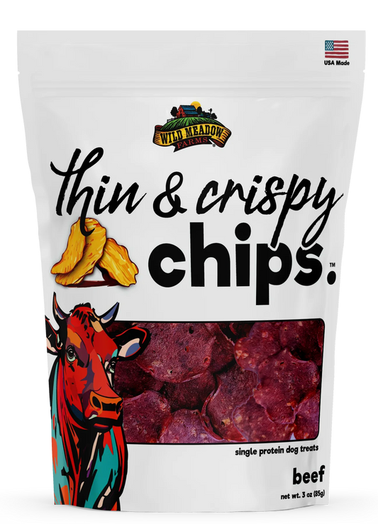 Wild Meadow Farms Thin & Crispy Beef Chips 3oz