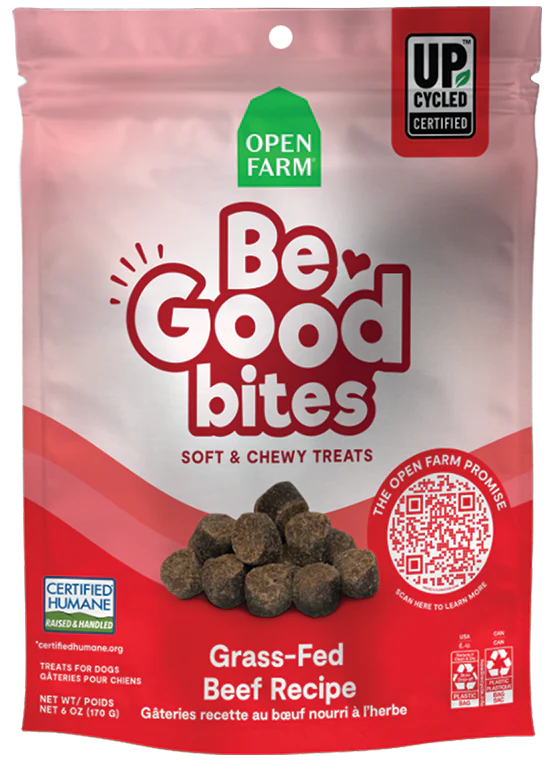 Open Farm Be Good Bites Soft & Chewy Dog Treats