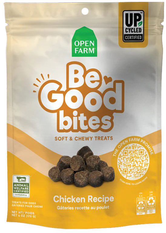 Open Farm Be Good Bites Soft & Chewy Dog Treats