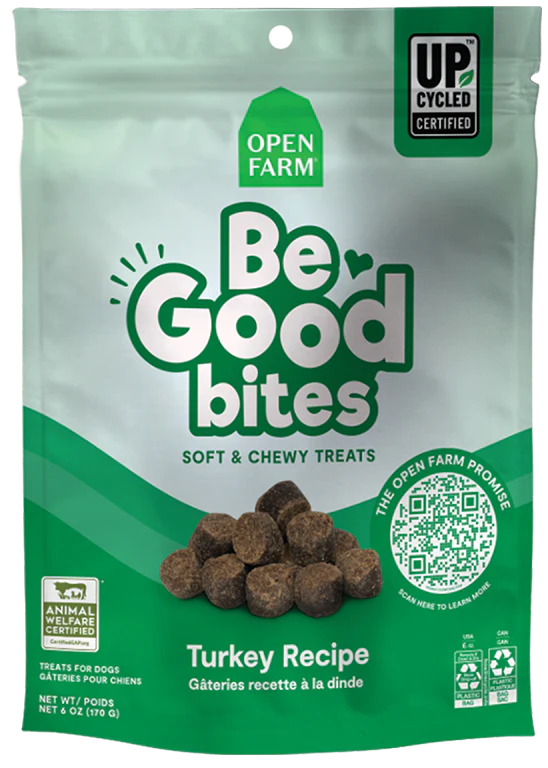 Open Farm Be Good Bites Soft & Chewy Dog Treats