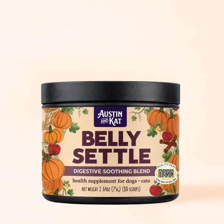 Austin & Kat Belly Settle Digestive Soothing Blend for Dogs & Cats 75G