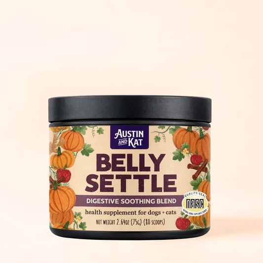 Austin & Kat Belly Settle Digestive Soothing Blend for Dogs & Cats 75G