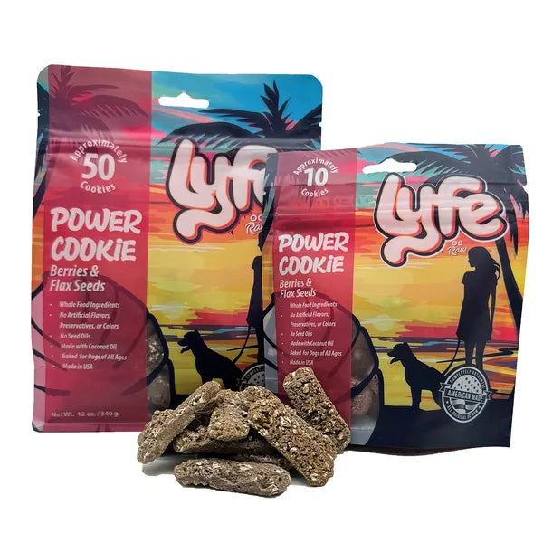 OC Raw Lyfe Power Cookies for Dogs 2.3oz