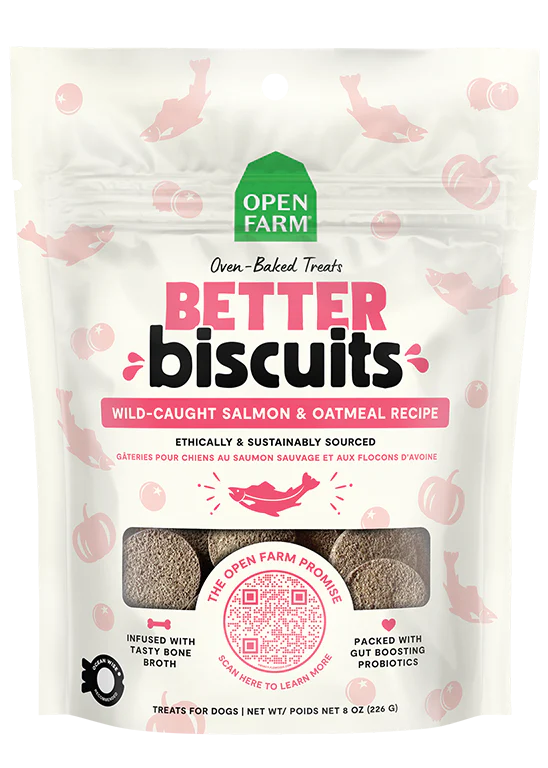 Open Farm Better Biscuits Crunchy Dog Treats